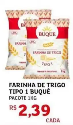 Assaí Atacadista Farinha de trigo tipo 1 buquê oferta
