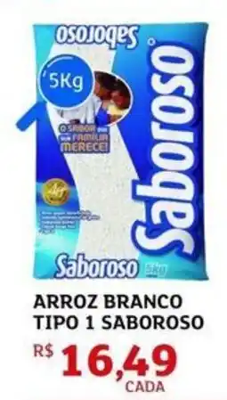 Assaí Atacadista Arroz branco tipo 1 saboroso oferta