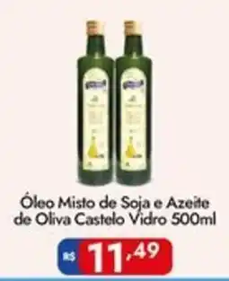 Supermercados Rondon Óleo misto de soja e azeite de oliva castelo vidro oferta