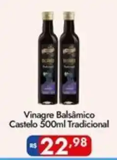 Supermercados Rondon Vinagre Balsâmico Castelo 500ml Tradicional oferta