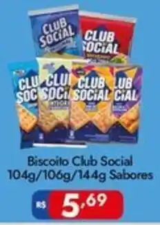 Supermercados Rondon Biscoito club social oferta