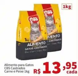 Macromix Atacado Alimento para Gatos CBS Castrados oferta