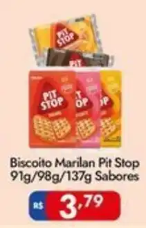 Supermercados Rondon Biscoito Marilan Pit Stop oferta