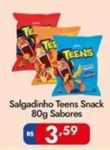 Supermercados Rondon Salgadinho teens snack oferta