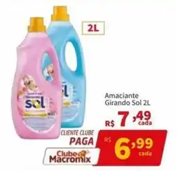 Macromix Atacado Amacianta girando sol oferta