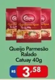 Supermercados Rondon Queijo Parmesão Ralado Catuay oferta
