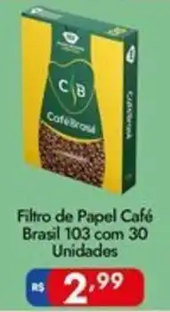 Supermercados Rondon Filtro de Papel Café Brasil 103 oferta