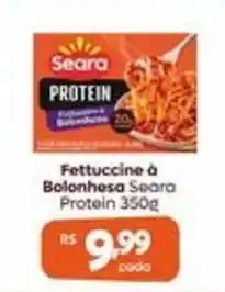 Supermercados Rondon Fettuccine à Bolonhesa Seara Protein oferta