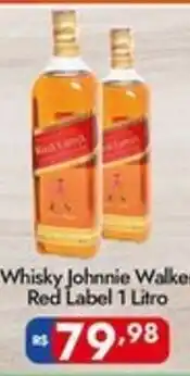 Supermercados Rondon Whisky Johnnie Walker Red Label oferta