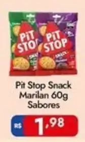 Supermercados Rondon Pit Stop Snack Marilan 60g Sabores oferta