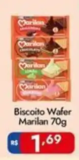 Supermercados Rondon Biscoito Wafer Marilan oferta