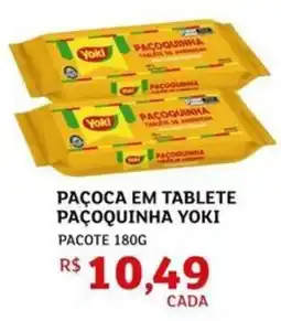 Assaí Atacadista Paçoca em tablete paçoquinha yoki oferta