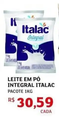 Assaí Atacadista Leite em pó integral italac oferta