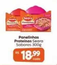 Supermercados Rondon Panelinhas Proteínas Seara Sabores oferta