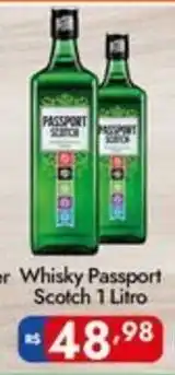 Supermercados Rondon Whisky Passport Scotch oferta
