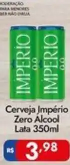 Supermercados Rondon Cerveja Império Zero Alcool oferta