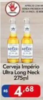 Supermercados Rondon Cerveja Império Ultra Long Neck oferta