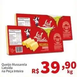 Macromix Atacado Queijo Mussarela Latvida oferta
