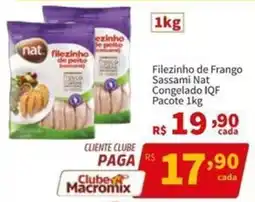 Macromix Atacado Filezinho de frango sasami nat oferta