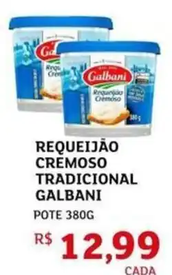 Assaí Atacadista Requeijão cremoso tradicional galbani oferta