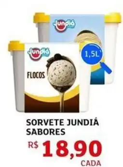 Assaí Atacadista Sorvete jundiá sabores oferta