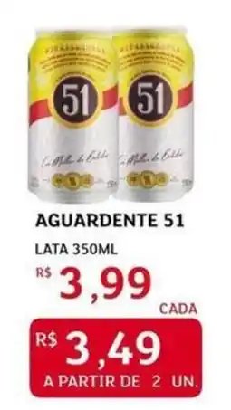 Assaí Atacadista Aguardente 51 oferta