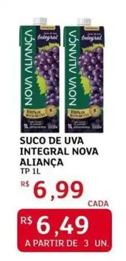 Assaí Atacadista Suco de uva integral nova aliança oferta