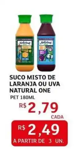 Assaí Atacadista Suco misto de laranja ou uva natural one oferta