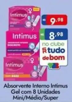 Supermercados Rondon Absorvente interno intimus oferta