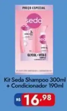 Supermercados Rondon Kit Seda Shampoo oferta