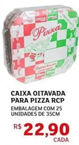 Assaí Atacadista Caixa oitavada para pizza rcp oferta
