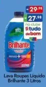 Supermercados Rondon Lava Roupas Líquido Brilhante oferta