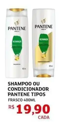 Assaí Atacadista Shampoo ou condicionador pantene tipos oferta