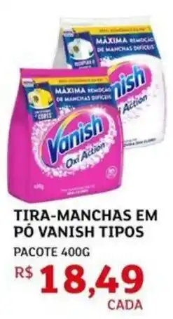Assaí Atacadista Tira-manchas em pô vanish tipos oferta