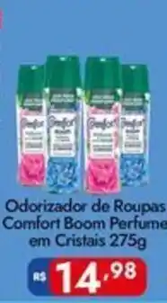 Supermercados Rondon Odorizador de Roupas Comfort Boom Perfume em Cristais oferta