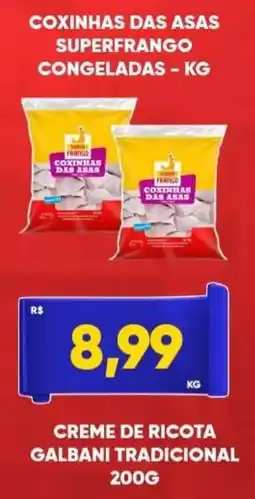 Tatico Coxinhas das asas superfrango oferta