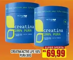 Supermercado leal Creatina active life 100% pura oferta