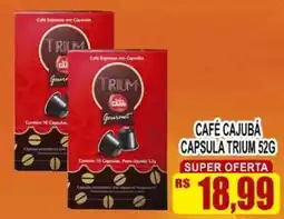 Supermercado leal Café cajubá capsula trium oferta