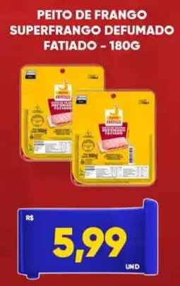 Tatico Peito de frango superfrango defumado fatiado oferta