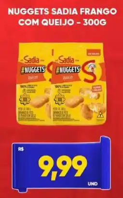 Tatico Nuggets sadia frango com queijo oferta