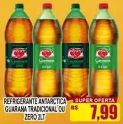 Supermercado leal Refrigerante antarctica guarana tradicional ou zero 2lt oferta