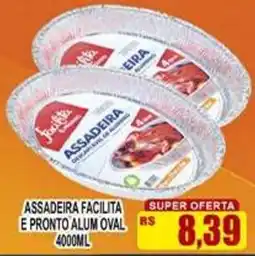 Supermercado leal Assadeira facilita e pronto alum oval oferta