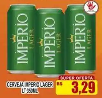 Supermercado leal Cerveja imperio lager oferta