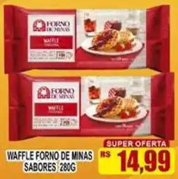 Supermercado leal Waffle forno de minas sabores oferta