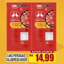Supermercado leal Ling perdigao calabresa oferta