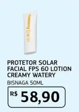 Assaí Atacadista Protetor solar facial fps 60 lotion creamy watery oferta