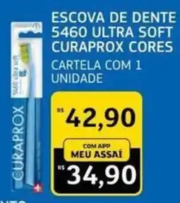 Assaí Atacadista Escova de dente 5460 ultra soft curaprox cores oferta