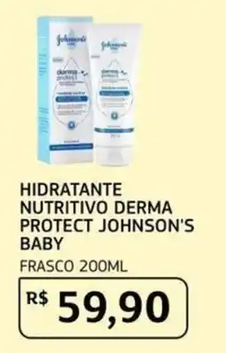 Assaí Atacadista Hidratante nutritivo derma protect johnson's baby oferta