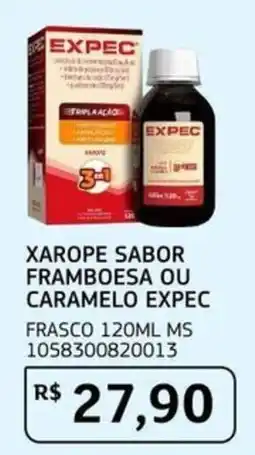 Assaí Atacadista Xarope sabor framboesa ou caramelo expec oferta