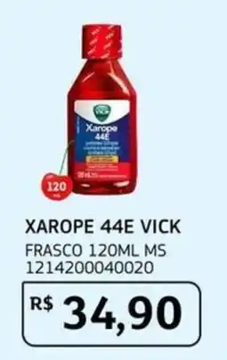 Assaí Atacadista Xarope 44e vick oferta